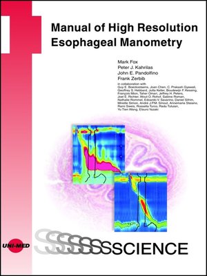 cover image of Manual of High Resolution Esophageal Manometry